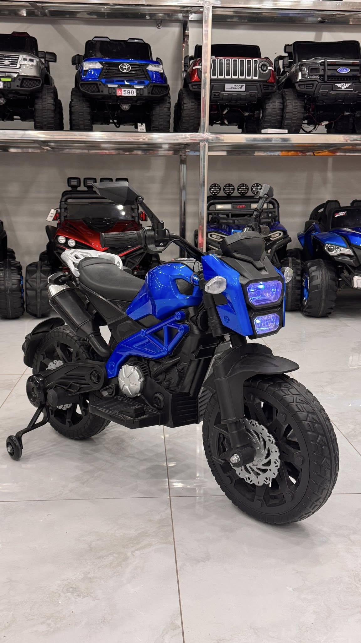 12V Kids Electric Motorcycle 🏍️ | Realistic Ride-On Toy with Training Wheels