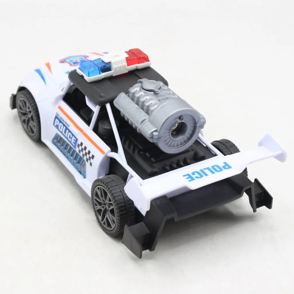 Musical Spray Patrol Police Car | Bump & Go Toy with Water Spray, Lights & Sound