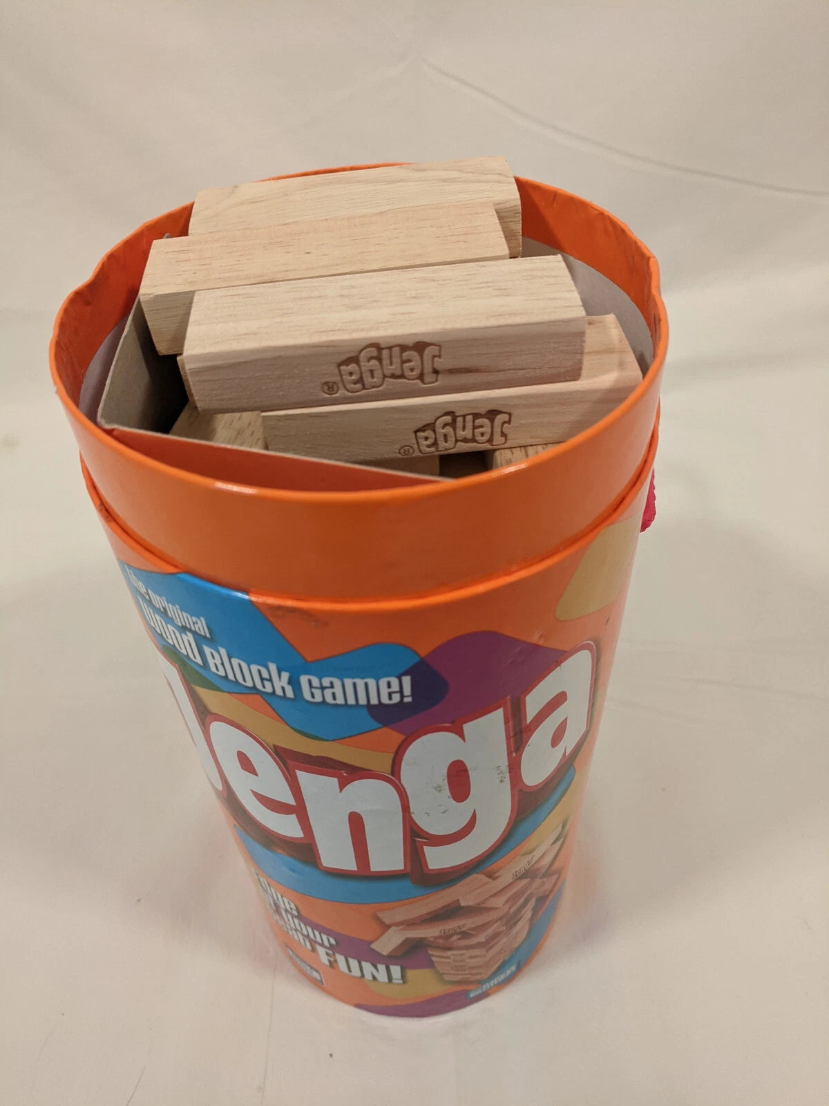Classic Wooden Jenga Game with Premium Storage Box | Family Party Game for Kids & Adults